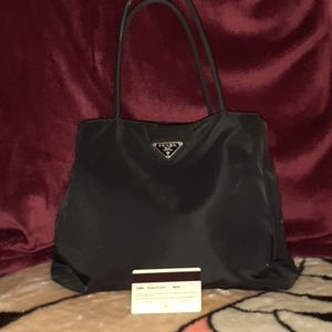 Authentic Prada Tessuto City B3864 Black